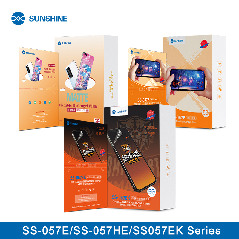 Flexible Tpu Film - Zonneschijn SS-057HE/057e/057ek Matte Flexibele Hydrogel Film
