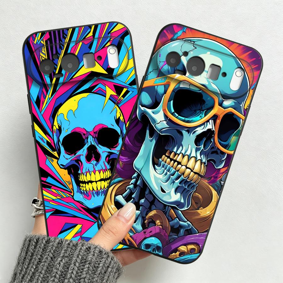 Neon Pop Art Skull Case voor G - Google Pixel 8A recensie en prijs