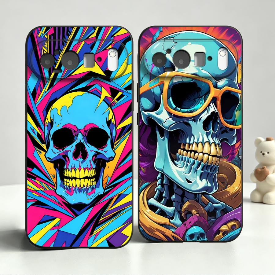 Neon Pop Art Skull Case voor G - Google Pixel 8A recensie en prijs