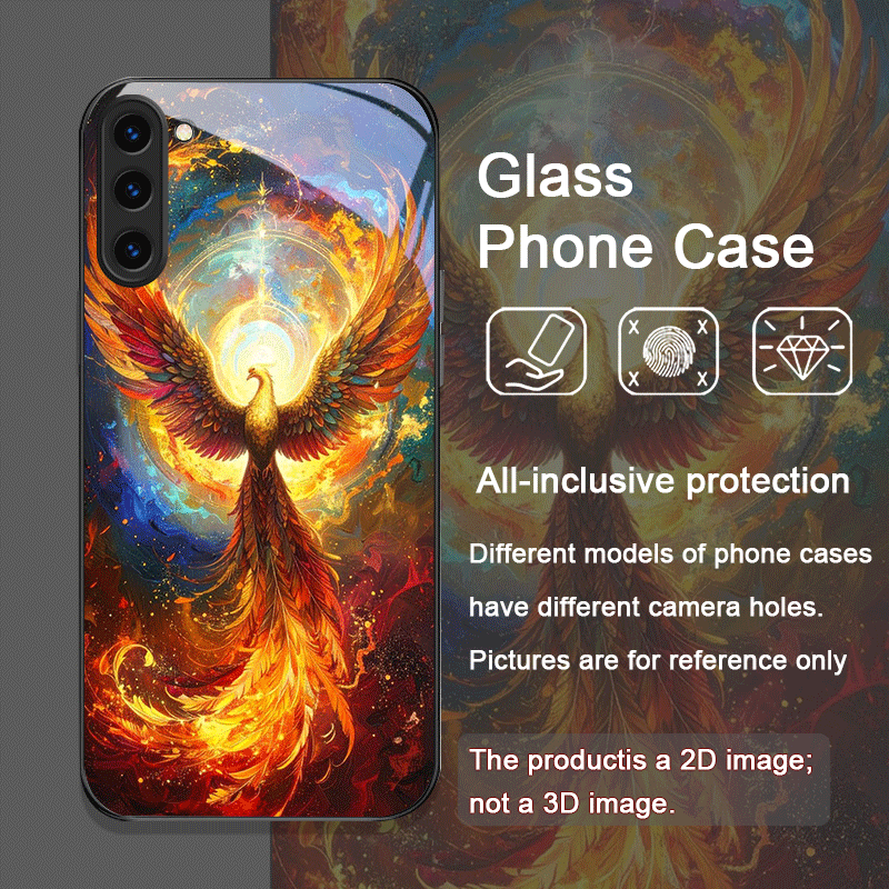 Esthetische Phoenix Fire Feath - Samsung Galaxy S25 recensie en prijs