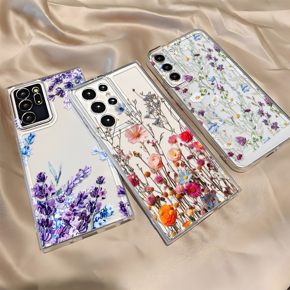 Bloemen Telefoonhoesje voor Sa - Samsung Galaxy A55 recensie en prijs