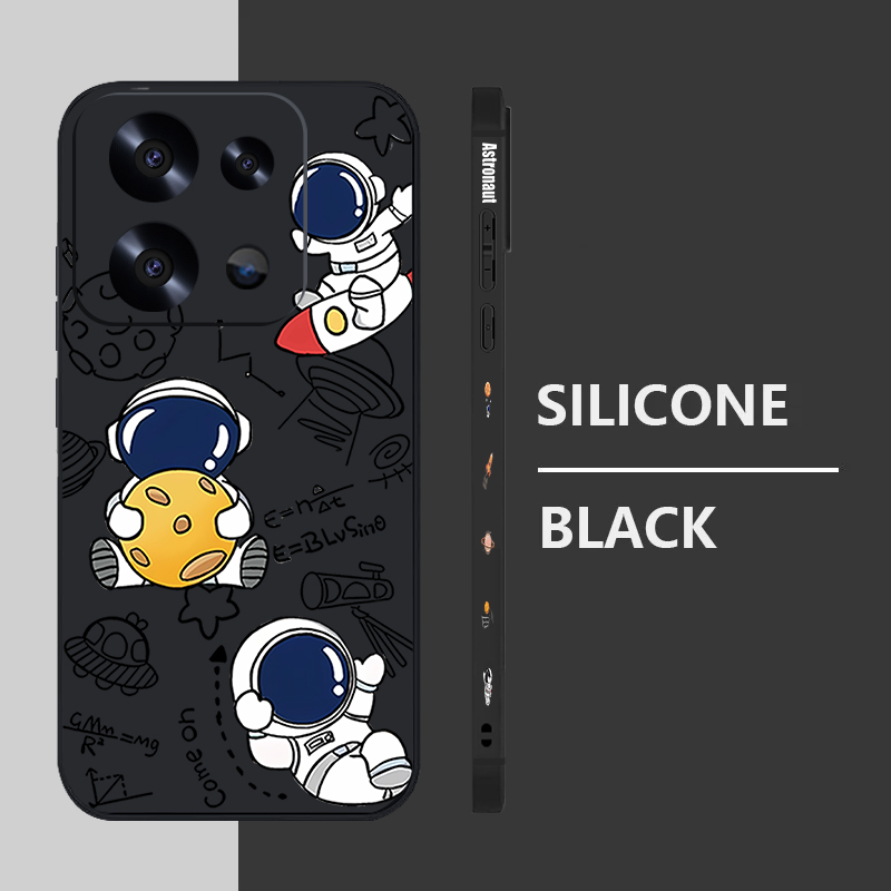 Leuke Astronaut Telefoon Case  - Xiaomi Redmi Note 13 recensie en prijs