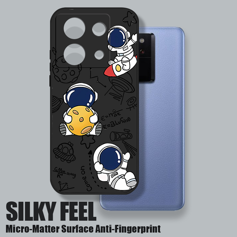 Leuke Astronaut Telefoon Case  - Xiaomi Redmi Note 13 recensie en prijs